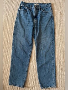 Madewell The Perfect Vintage Straight Jean 30